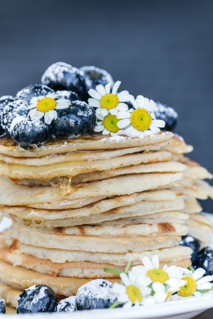 simple blueberry pancake recipe
